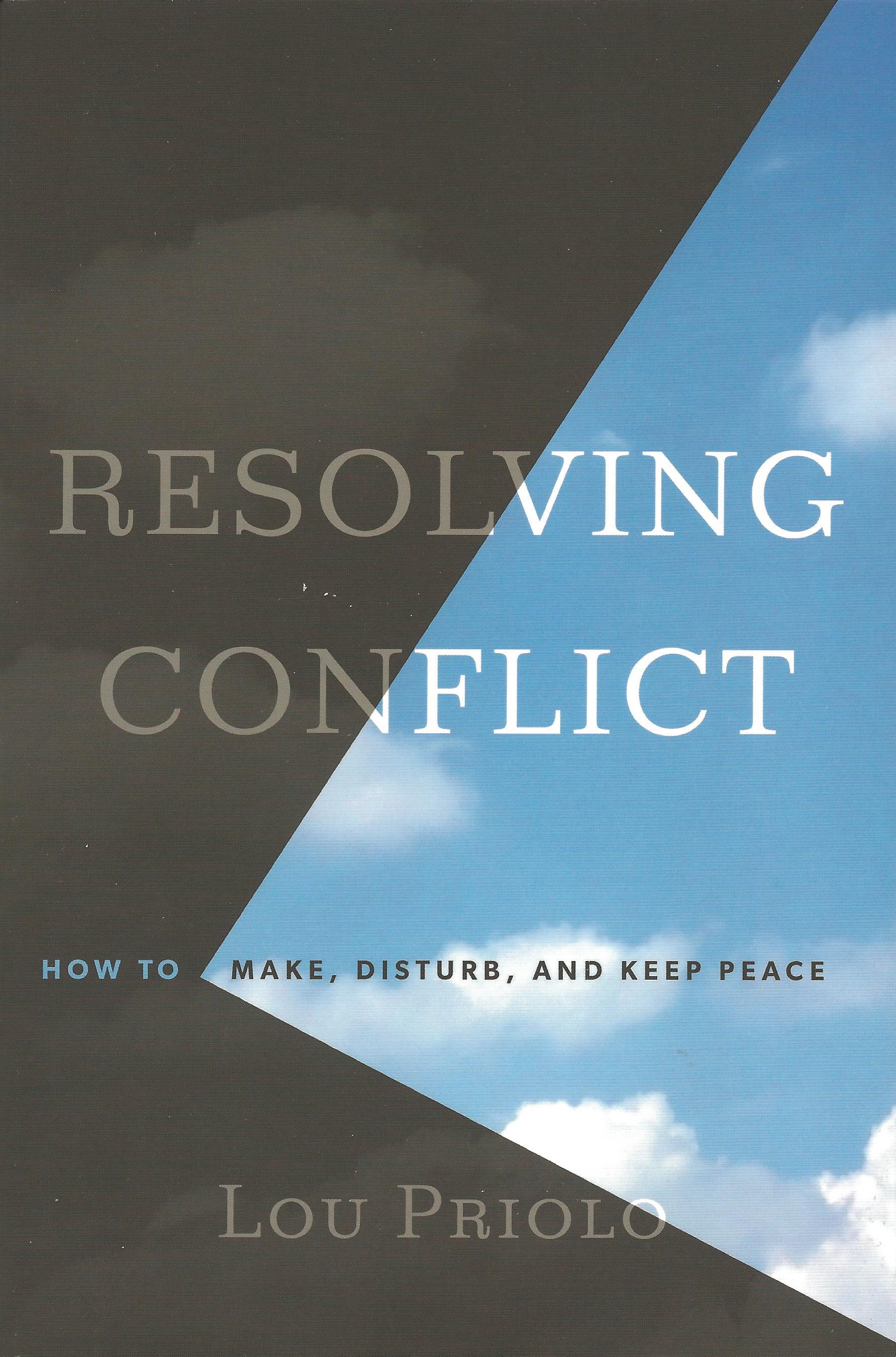 RESOLVING CONFLICT Lou Priolo - Click Image to Close